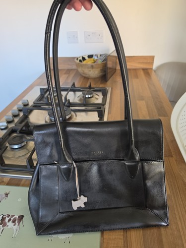 Radley leather handbag - handbag, 30cm