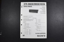 Sony STR-DB830 DB930 V929X