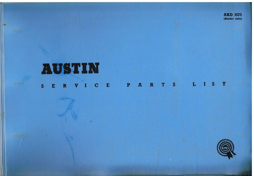 Austin a55 mkii a60 - a55,