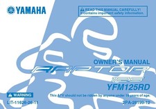Yamaha Owners Manual Book