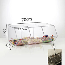 Pick N Mix Sweet Acrylic Dispenser Display Stacking Bin Holder