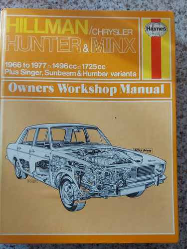 Hillman hunter minx workshop - hillman,