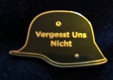Stahlhelm German Helmet  Badge