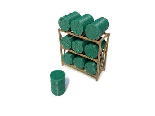 Gallon drum barrel rack - 45,