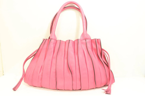 Lupo handbag pink - pink/peach, solid