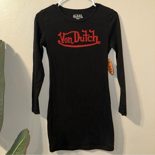 Von dutch black long - von, sleeve