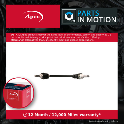 Drive shaft rear ads1244lr - drive,