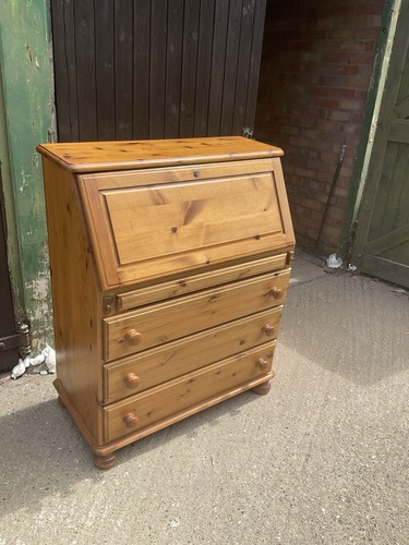 Ducal pine bureau desk - ducal, vintage