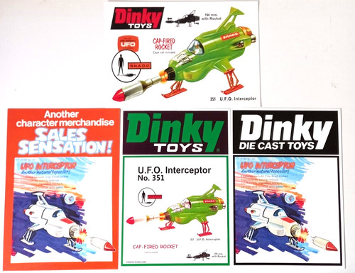 Dinky toys 370 - toys, interceptor