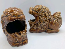 Pair of Vintage Ceramic Foo