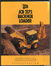 JCB "217S" Backhoe Loader