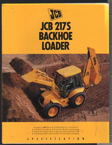 Jcb 217s backhoe - jcb, loader