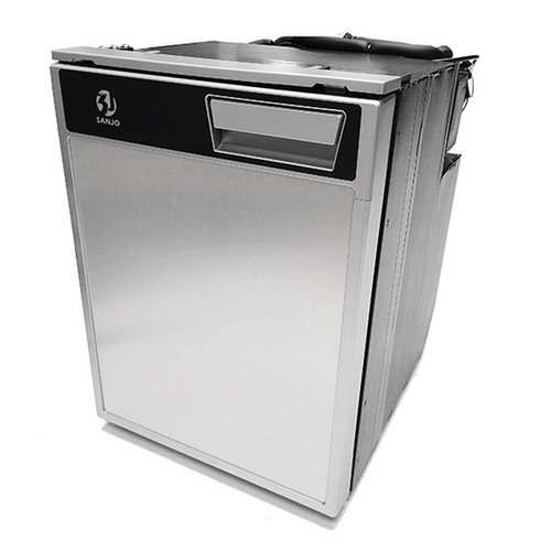 Sanjo 50ltr 12v fridge freezer - sanjo,