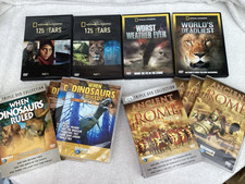 Various Documentary DVDs - National Geographic & Discovery Channel Price Per Set