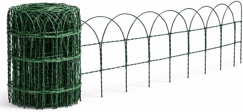 Garden border 25cm - 25cm, green