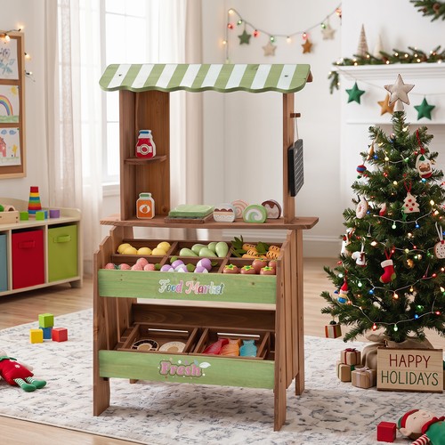 Kids farm market stand - kids,
