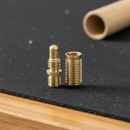 Cue cap brass - brass, extension