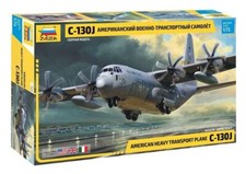 Zvezda 7325 -C130J Hercules American Heavy Transport Plane 1:72 Scale Kit