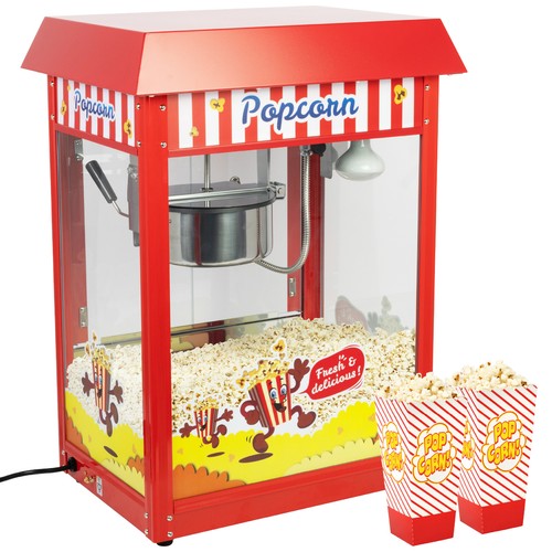 Haxro popcorn machine 8oz - haxro, red