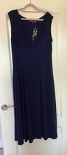 Navy Blue Joanna Hope Midi Dress 16 BNWT New