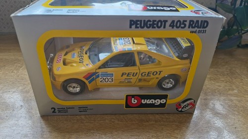 Burago peugeot 405 raid - peugeot,