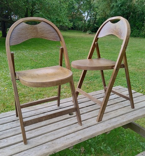 Pair thonet folding - thonet,