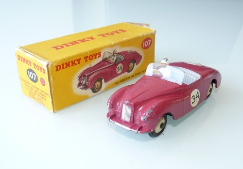 Vintage dinky toys - -, sunbeam