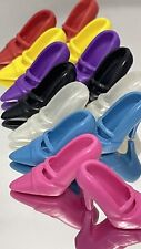 100Pairs 7 Color High Heels Shoes for 11.5in dolls 1/6 Doll Accessory Toy P27