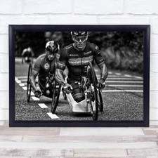 Hand bike Race Disabled