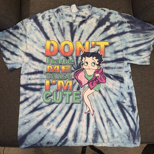 Y2k 2001 betty boop tie - y2k,