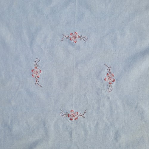 Vintage embroidered floral