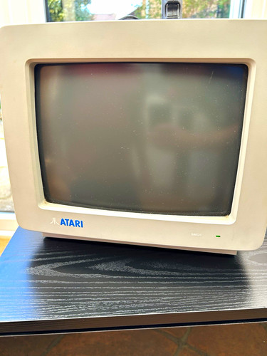 Atari sm124 series - sm, crt