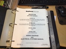 Beechcraft 99 99A A99A B99 Airliner Wiring Diagram & Electrical Systems Manual