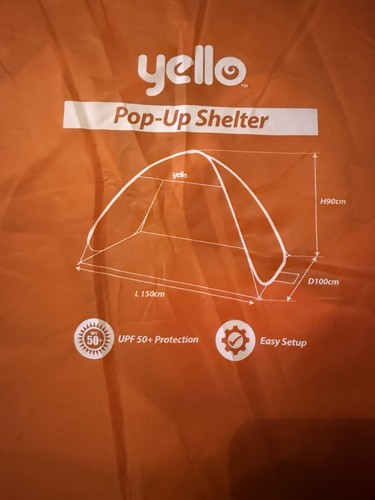 Yello pop beach shelter - beach,