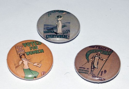 Suffragette poster set 25mm - suffragette,