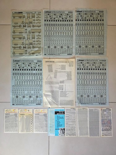 Letraset transfer black - transfer,