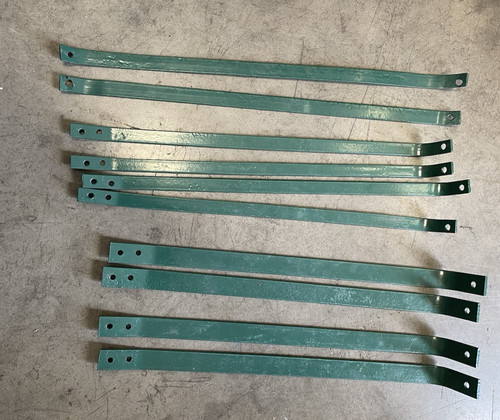 Pair cast iron brackets for - cast,