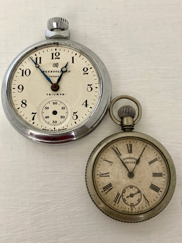 Vintage ingersoll pocket - vintage,