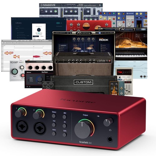 Focusrite scarlett 4i4 4th - 4th, gen