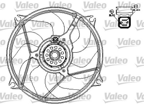Radiator fan fits citroen - fits,