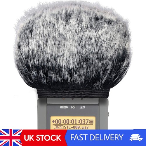 Furry windscreen muff - muff, zoom