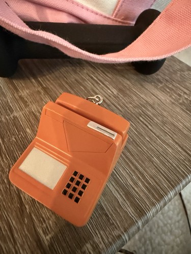 Vintage pay phone keychain - vintage,