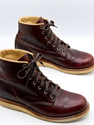 Chippewa men burgundy - chippewa,