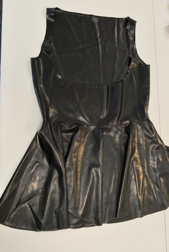 Latex womens open bust - bust, dress