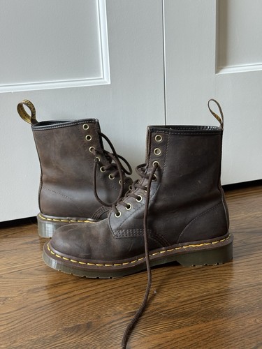 Martens brown leather - martens,