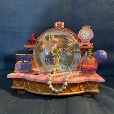 Disney Store Tinker-Bell Large Musical Snow Globe “You Can Fly” Tune Treasure
