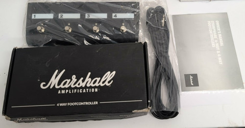 Marshall amplifier footswitch - marshall,