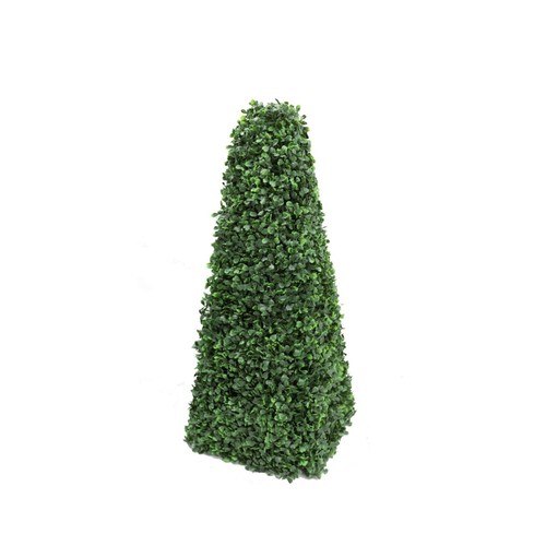 Artificial boxwood pyramid - boxwood,