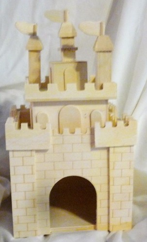 Unfinished wood princess - wood,