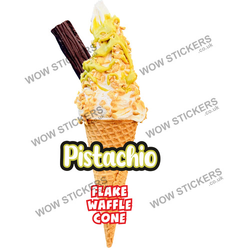 Ice cream van sticker